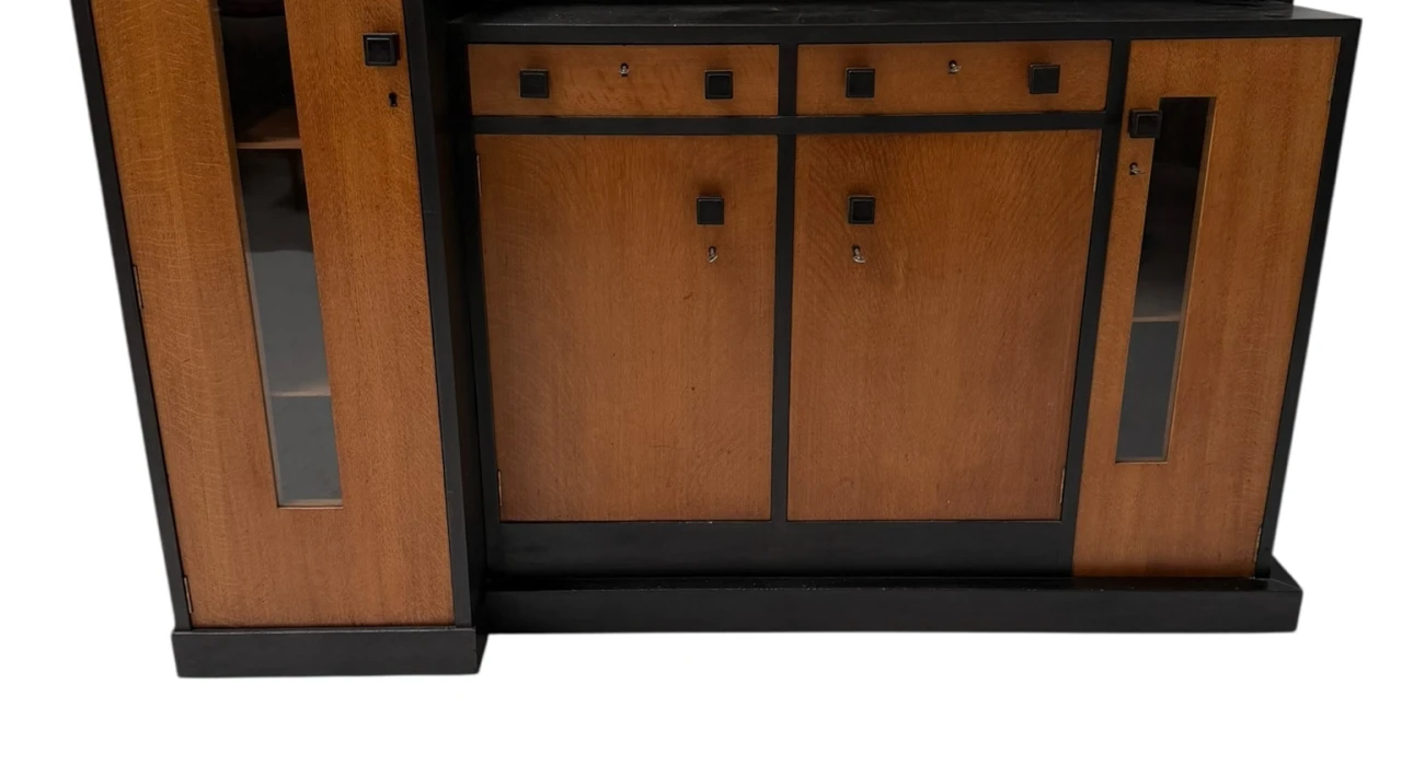 Oak Modernist Art Deco Sideboard or Credenza by Cor Alons, 1927